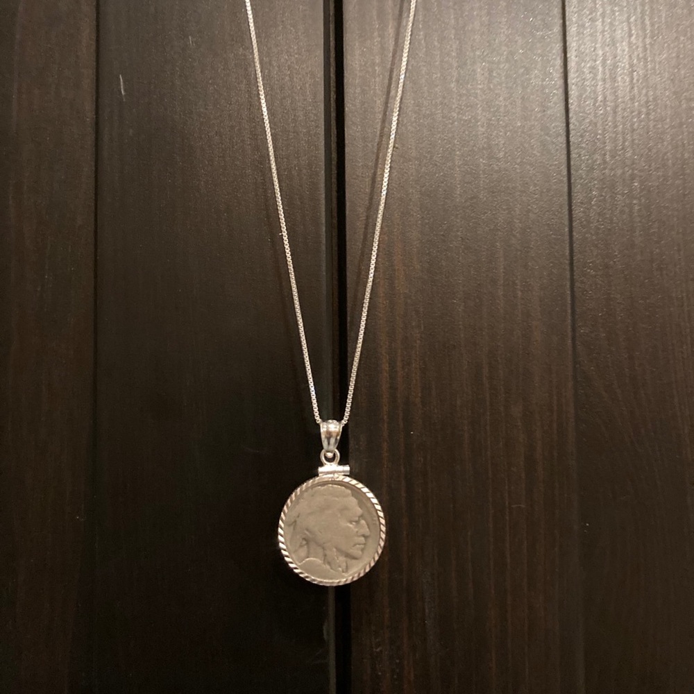 Buffalo/Indian Head Nickel Necklace